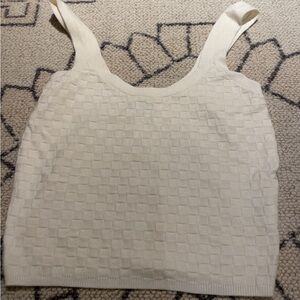 Abercrombie & Fitch Cream Tank Top